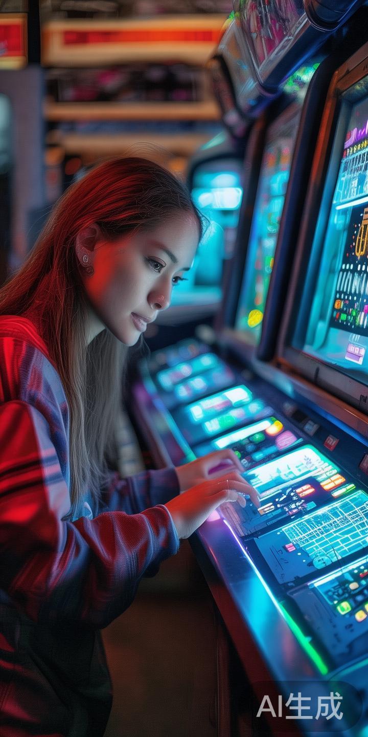 有一位玩家在试玩冰球突破2000时，通过统计符号出